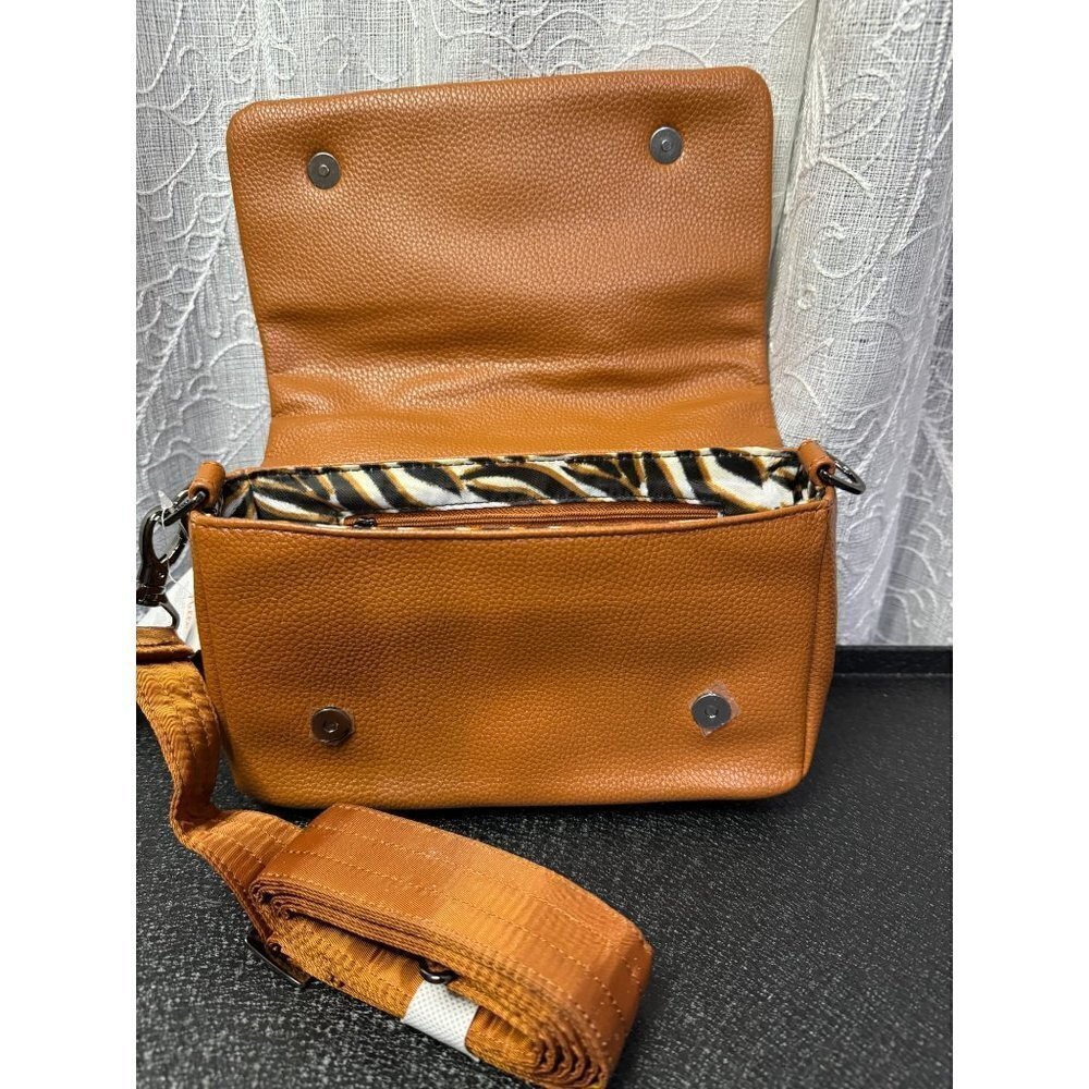 Lug Piccolo Classic Vegan Leather - Copper - Fabric Crossbody Strap Only - Picture 2 of 8